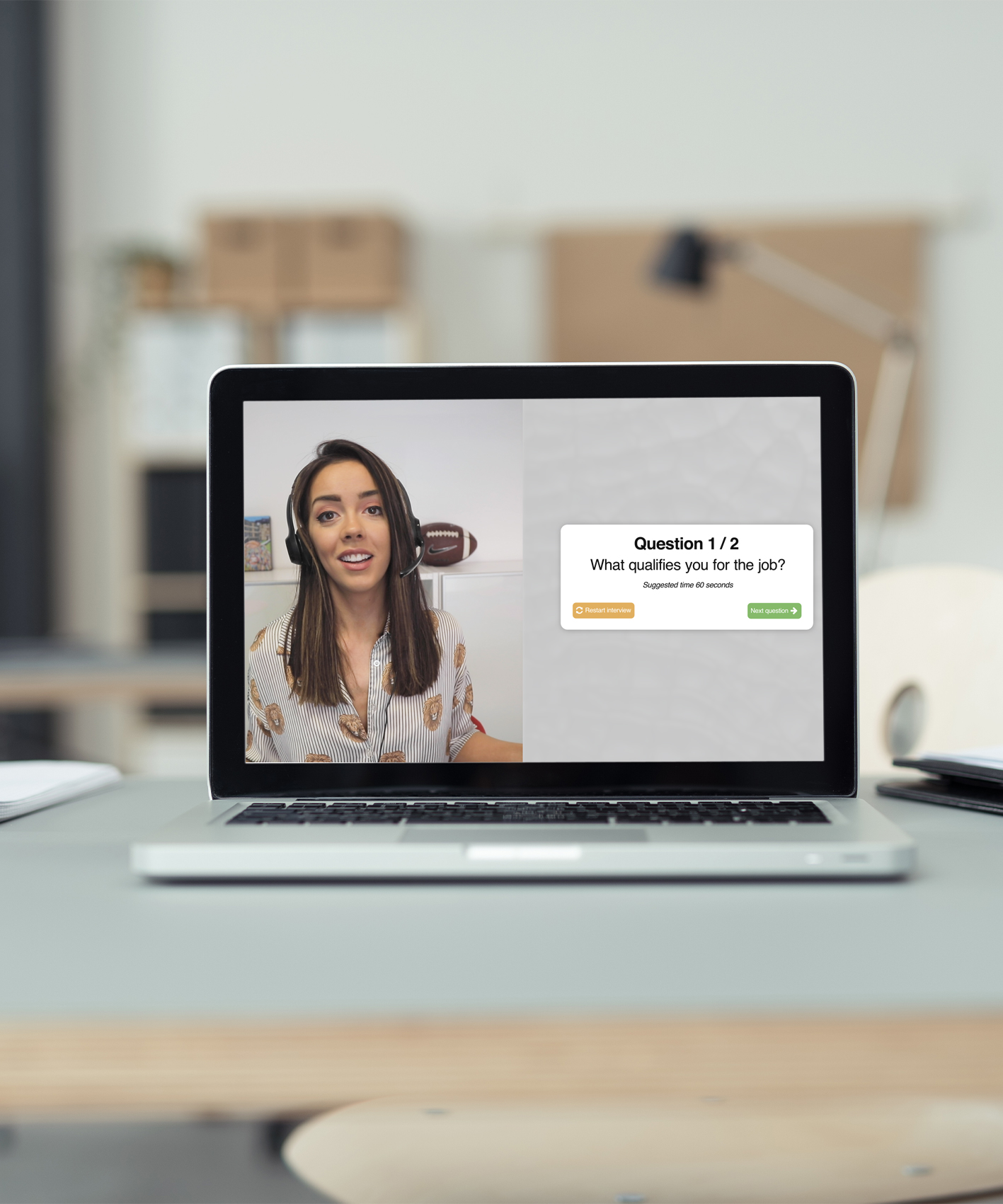 Ability to conduct solo interviews 