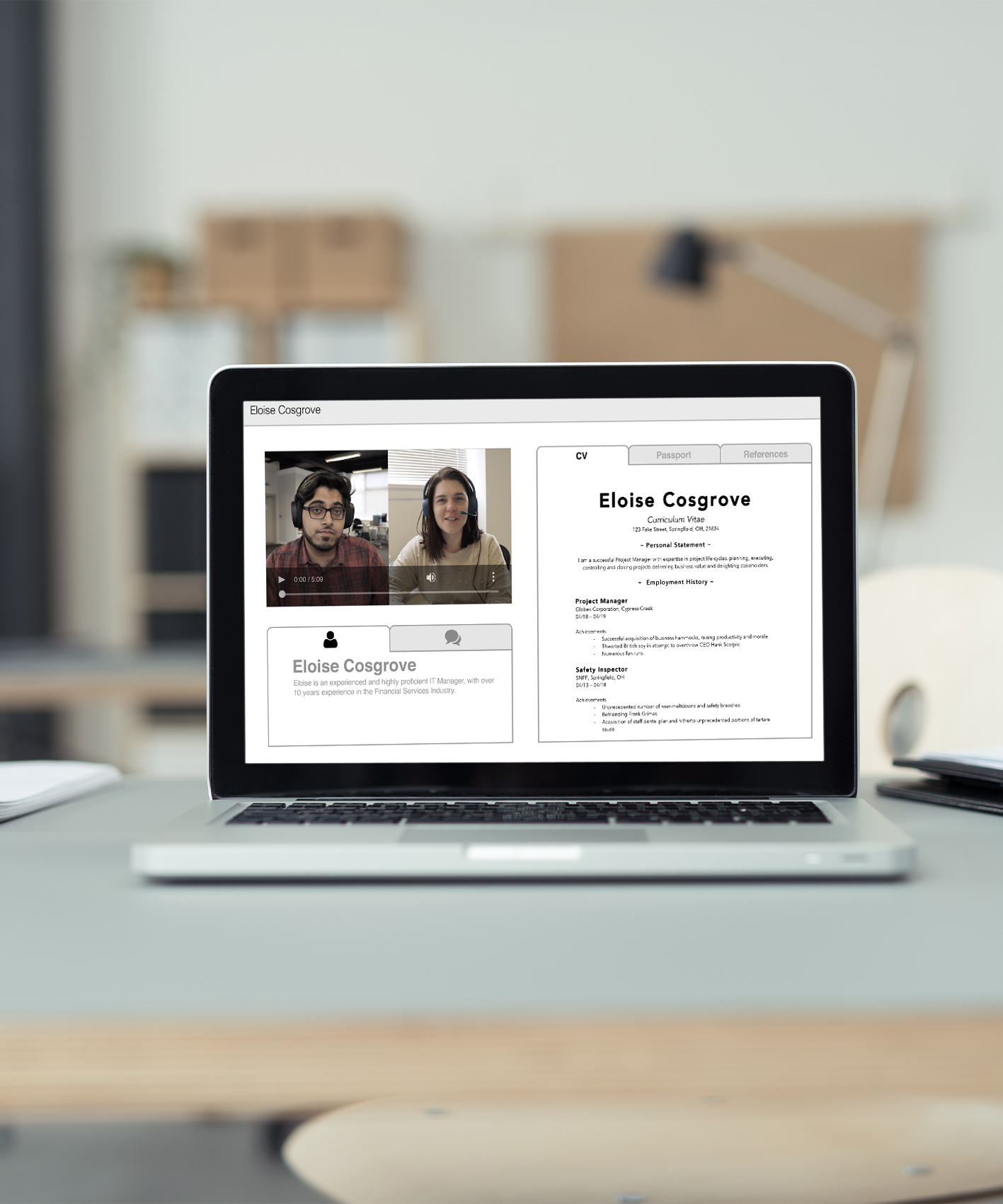 Review shortlisted candidates easily
